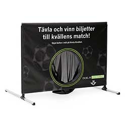 EXL kan specialanpassas för alla typer av event och dess olika förutsättningar.