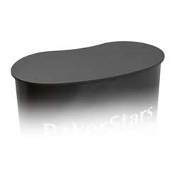 Levereras med vändbar topp av svart laminat ...