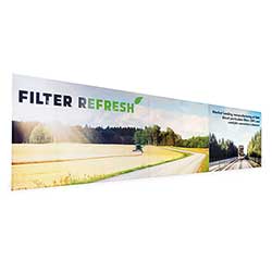 Det modulbaserade systemet gör att du kan bygga riktigt stora monterlösningar.