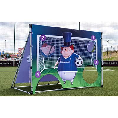 Bollmål för utomhusbruk till Canal Digital i EXL med textiltryck.