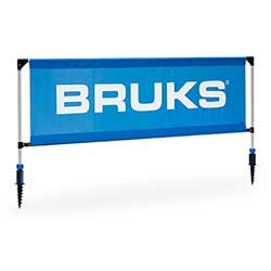 En dubbel EXL Sarg med jordskruvar.