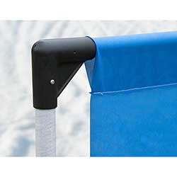 Systemet tål transport och hantering tack vare förstärkta hörn.