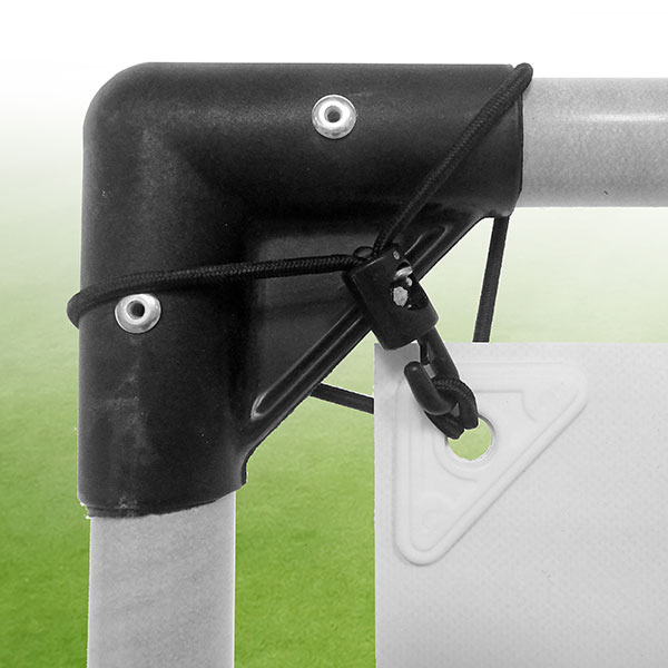 Hörnen är förstärkta.