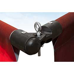 Hörn med ögla för enkel upphängning.