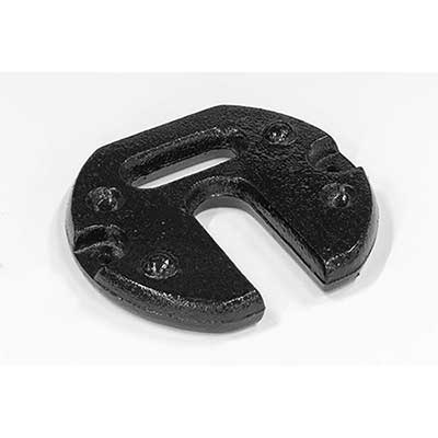 Helgjuten 10 kg vikt finns som tillbehör.