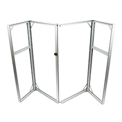 Ramen är lätt, stadigt och helt i metall.