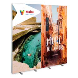 Systemen kan kopplas sida vid sida för att tillsammans bilda en större ljusvgg.