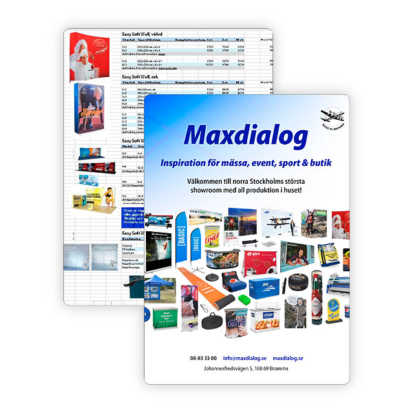 Produktkatalog & produktblad