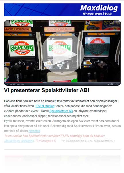 Maxdialog nyhetsbrev 201005