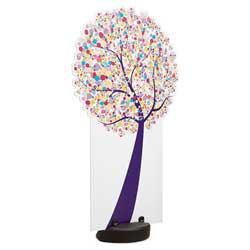 Figurskuret notisträd med Panda.