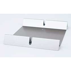 Exklusiv känsla med borstad aluminium.