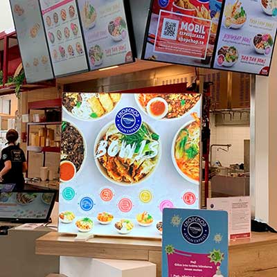 Silicone Edge Graphics (SEG) och Ljuslådor