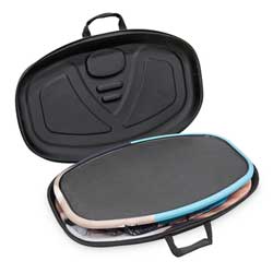 Hela disken får sedan plats i den anspassade väskan.