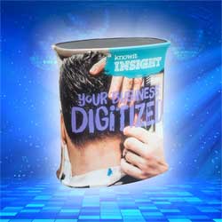 Quick Podium LED. Självuppresande disk med bakgrundsbelysning.