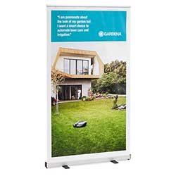 Roll Up ONE 120 med bildyta 120 x 200 cm.