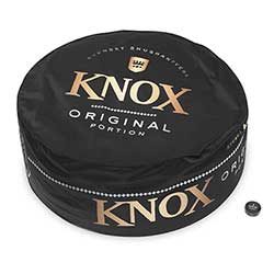 Specialsaccosäck för Knox snus.
