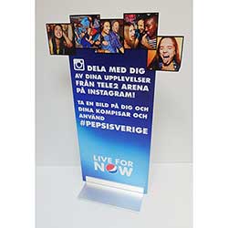 SignBase 400 med figurskuren skylt.