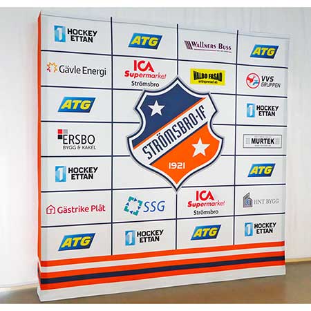 Soft Image som untervjubakgrund för Strömsbro IF.