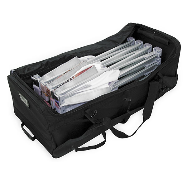 Multibag med hjul finns som tillbehör.