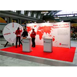 Soft Image 6x3 rutor (storlek 521 x 224 cm) med print runt hela systemet.