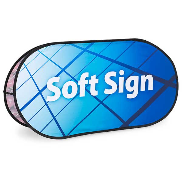 Fäll upp. Ställ ut. Klart! Självuppfällande textilsystem för utom- och inomhusbruk.