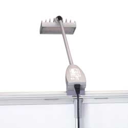 Expolinc spotlight monterad på en Roll Up Classic med snabbfäste.