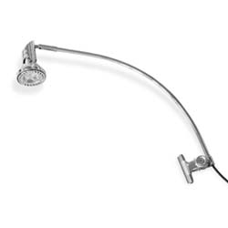 Klämspotlight finns som tillbehör.