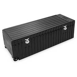 Som alternativ till väskan så finns en mycket stadig koffert. Roddarnas favorit!