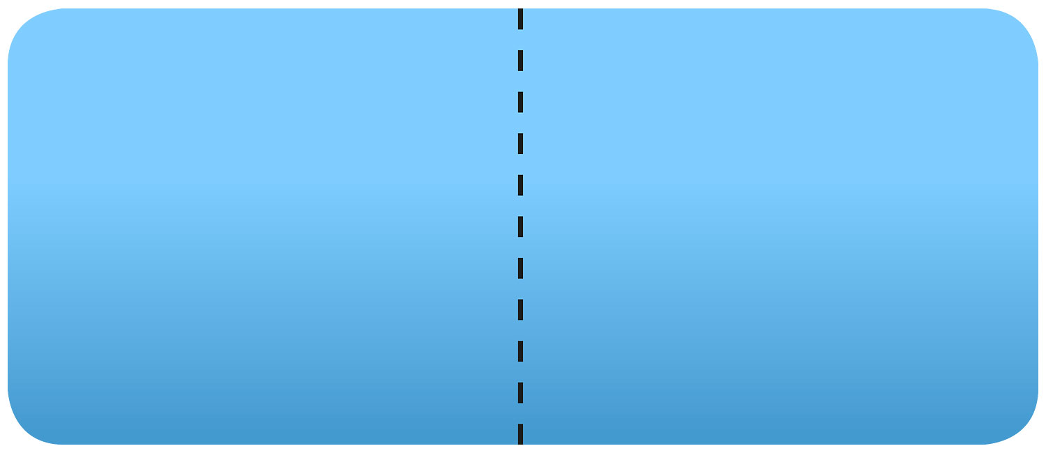Fällbart bord 183 x 74 cm