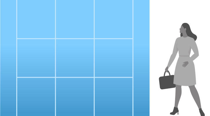 Soft Image 2x3 rutor med sidor