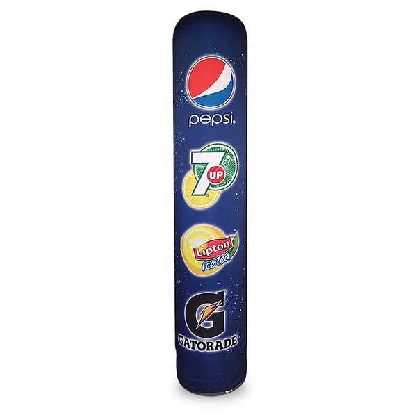 Uppblåsbar kolonn 280 med 280 cm totalhöjd.