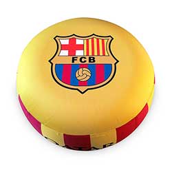 Uppblåsbar sittpuff för FCB.