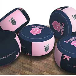 Uppblåsbar sittpuff för Paris SF.