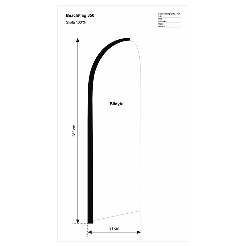 BeachFlag 350 originalmall