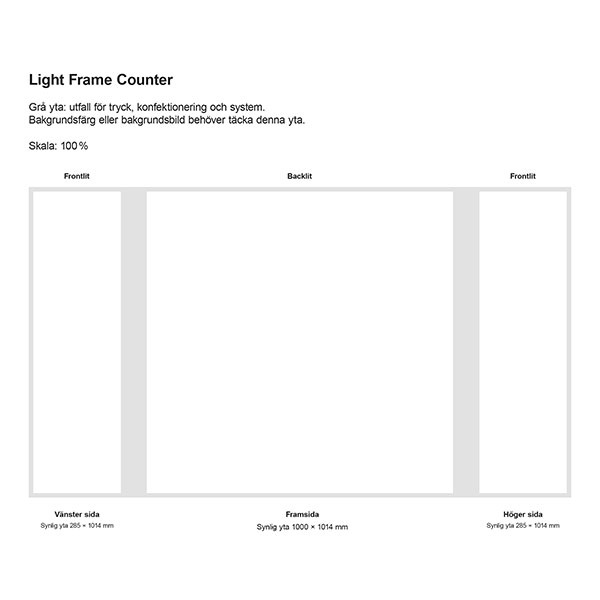 Nya originalmallar till Light Frame Counter och Fold Frame Counter.