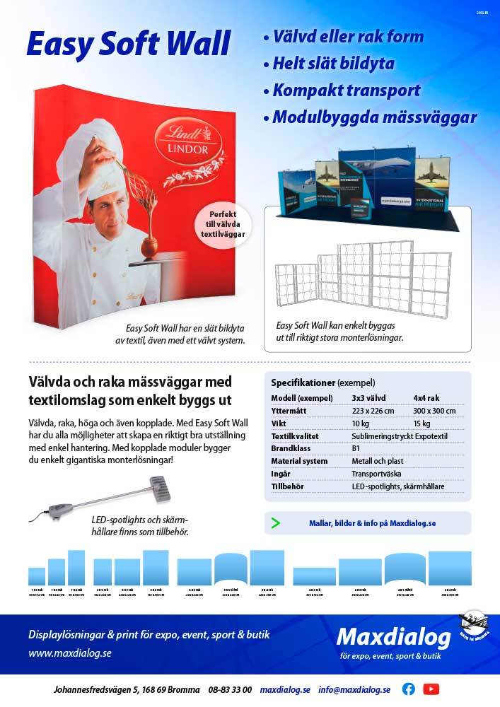 Easy Soft Wall produktblad