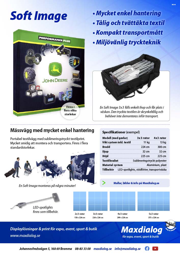 Soft Image produktblad